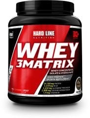 Hardline Whey 3 Matrix 908 Gr Çilek - Shaker