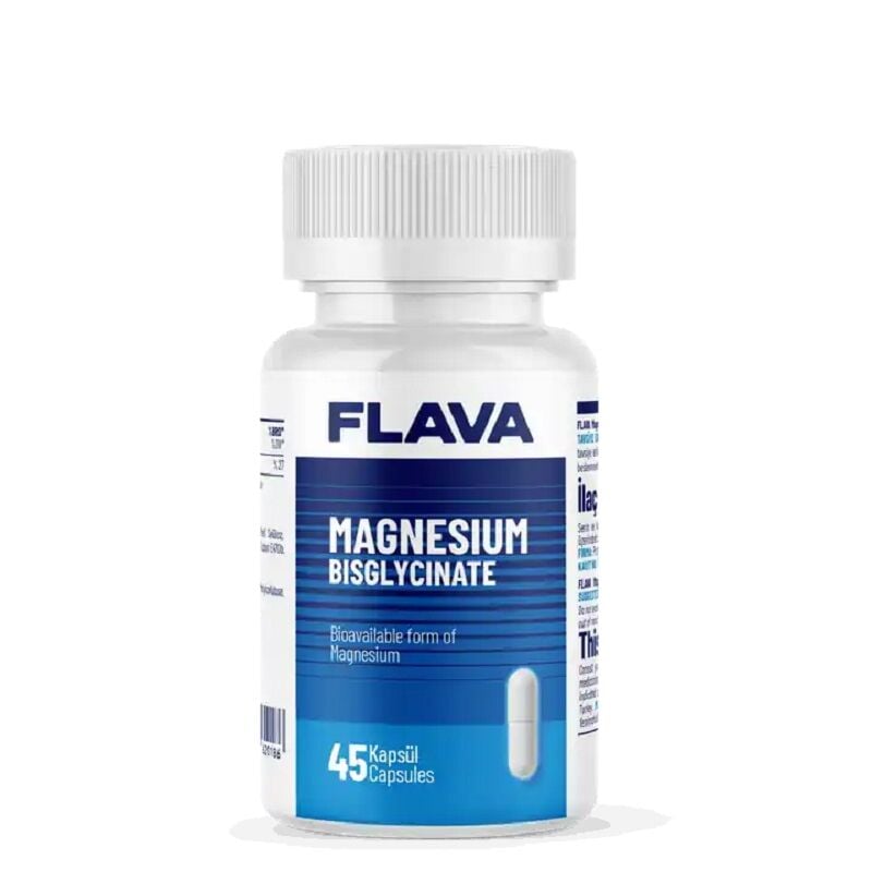 Proteinocean Flava Magnesium Bisglycinate 45 Kapsül