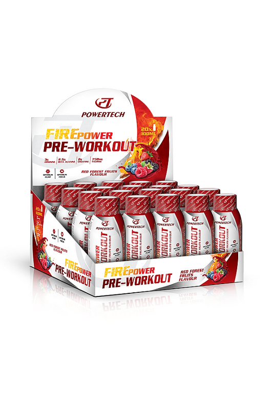 Powertech FirePower Pre-Workout 20 Shot 100 ML