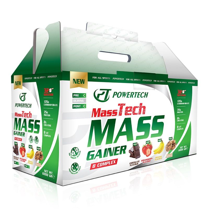 Powertech MassTech Mass Gainer 6000 Gr