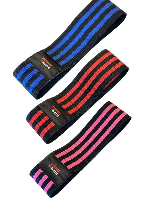 Pro Squat Bant 3 Adet Direnç Bandı
