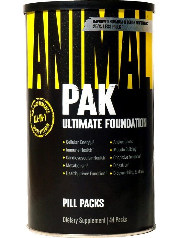 Universal Animal Pak 44 Packs