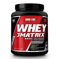 Hardline Whey 3 Matrix Base 908 Gr Çikolata - Shaker