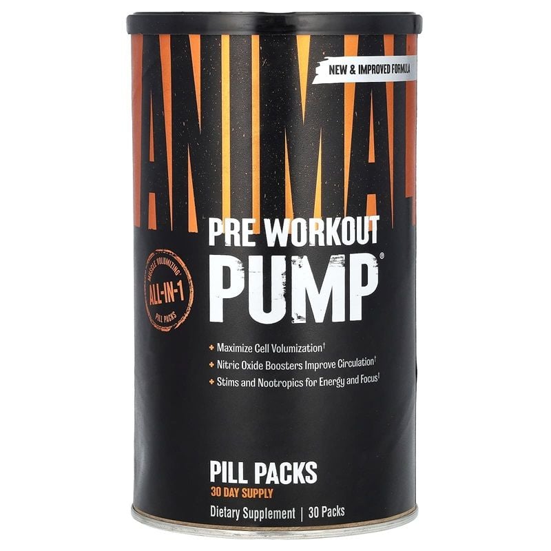 Universal Animal Pump Pre-Workout 30 Packs